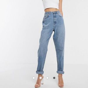 ASOS DESIGN Tall high rise 'Slouchy' mom jeans